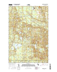 Nawakwa Lake 2017 topographic map thumbnail