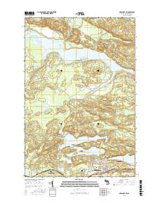 Negaunee SW 2017 topographic map thumbnail