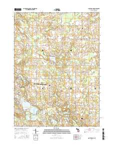 North Adams 2017 topographic map thumbnail