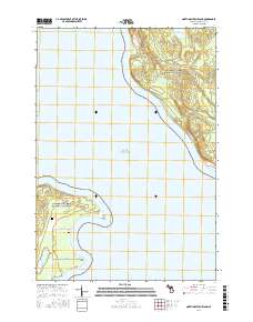 North Manitou Island 2017 topographic map thumbnail