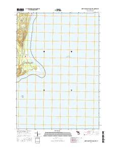 North Manitou Island OE E 2017 topographic map thumbnail