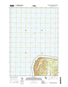 North Manitou Island OE N 2017 topographic map thumbnail