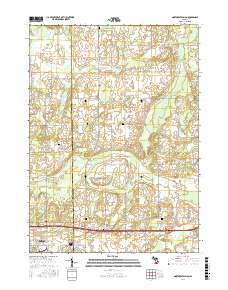 Northeast Albion 2017 topographic map thumbnail