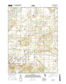 Nottawa 2017 topographic map thumbnail
