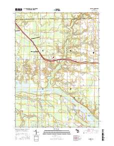 Nunica 2017 topographic map thumbnail