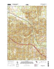 Ogemaw Springs 2017 topographic map thumbnail