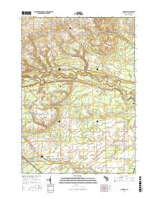 Omer SW 2017 topographic map thumbnail