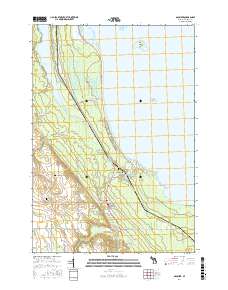 Ossineke 2017 topographic map thumbnail