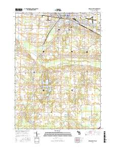 Owosso South 2017 topographic map thumbnail