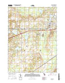 Paw Paw 2017 topographic map thumbnail