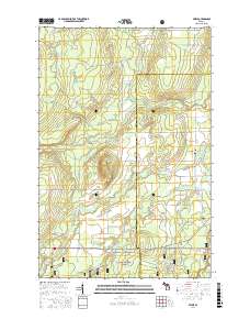 Pelkie 2017 topographic map thumbnail