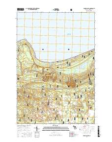 Pendills Lake 2017 topographic map thumbnail