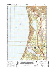 Pentwater 2017 topographic map thumbnail