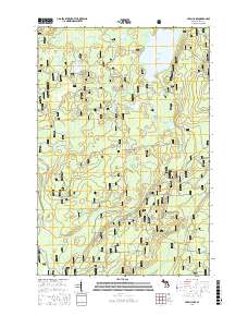 Perch Lake 2017 topographic map thumbnail