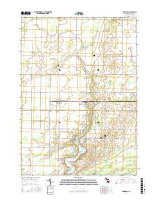 Perrinton 2017 topographic map thumbnail