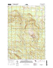 Pickford SE 2017 topographic map thumbnail
