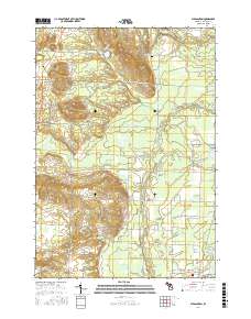 Pleasanton 2017 topographic map thumbnail