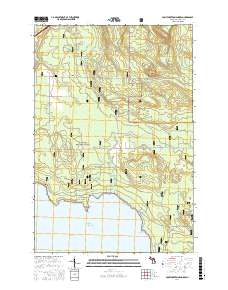 Pontchartrain Shores 2017 topographic map thumbnail