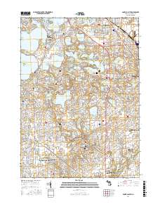 Pontiac South 2017 topographic map thumbnail