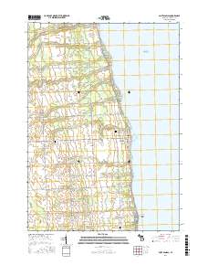 Port Sanilac 2017 topographic map thumbnail