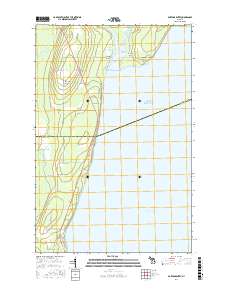 Portage Entry 2017 topographic map thumbnail