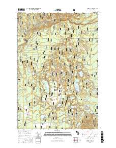 Powell Lake 2017 topographic map thumbnail