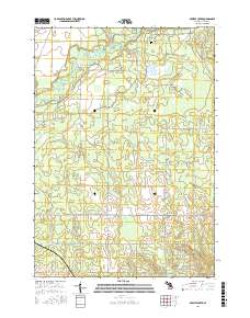 Prestle Creek 2017 topographic map thumbnail