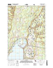 Rapid River 2017 topographic map thumbnail