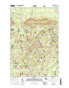 Marenisco 2017 topographic map thumbnail
