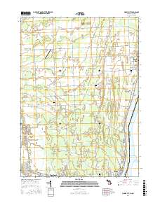 Marine City 2017 topographic map thumbnail