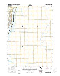 Marine City OE E 2017 topographic map thumbnail