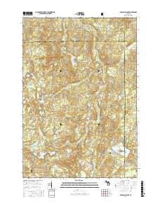 McCollum Lake 2017 topographic map thumbnail
