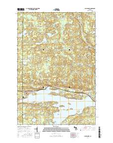 Michigamme 2017 topographic map thumbnail