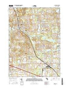 Milford 2017 topographic map thumbnail