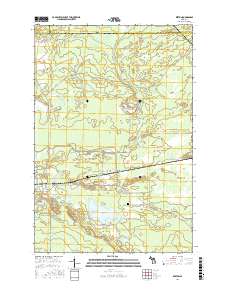 Rexton 2017 topographic map thumbnail