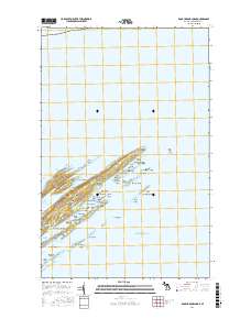 Rock Harbor Lodge 2017 topographic map thumbnail