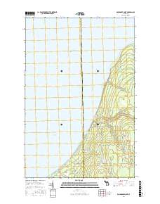 Rockhouse Point 2017 topographic map thumbnail