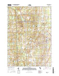 Romeo 2017 topographic map thumbnail