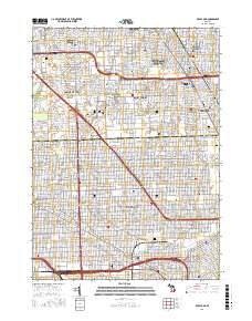 Royal Oak 2017 topographic map thumbnail