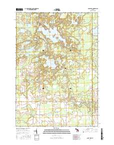 Sage Lake 2017 topographic map thumbnail