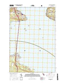 Saint Ignace 2017 topographic map thumbnail