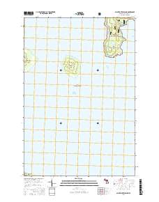 Saint Martin Island 2017 topographic map thumbnail