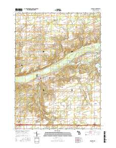 Saranac 2017 topographic map thumbnail
