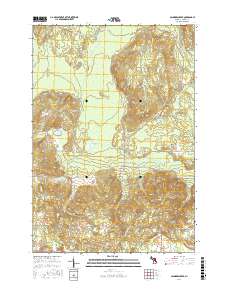 Saunders Creek 2017 topographic map thumbnail