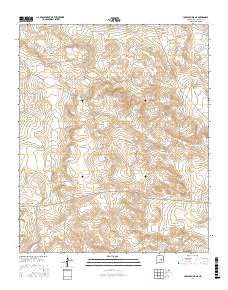 Cowboy Mesa NE 2017 topographic map thumbnail
