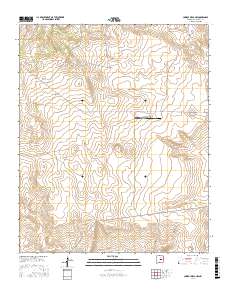 Cowboy Mesa NW 2017 topographic map thumbnail