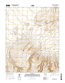 Coyote Canyon 2017 topographic map thumbnail