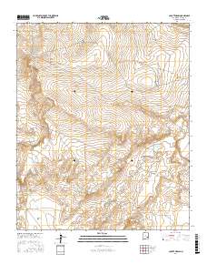 Coyote Draw 2017 topographic map thumbnail