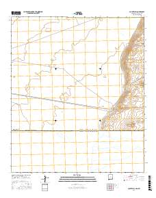 Coyote Hill 2017 topographic map thumbnail