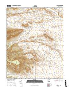 Coyote Mesa 2017 topographic map thumbnail